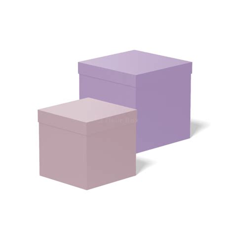 Square Boxes Paper Covered Large And Small Square T Boxes