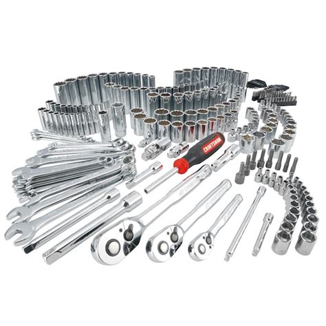 Craftsman 243 Piece Standard Sae And Metric Combination Polished