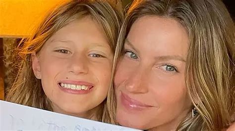 gisele bundchen shares rare special moment with twin sister patricia and daughter vivian hello