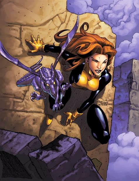 Shadowcat Katherine Kitty Pryde And Lockheed By Ray Anthony Height