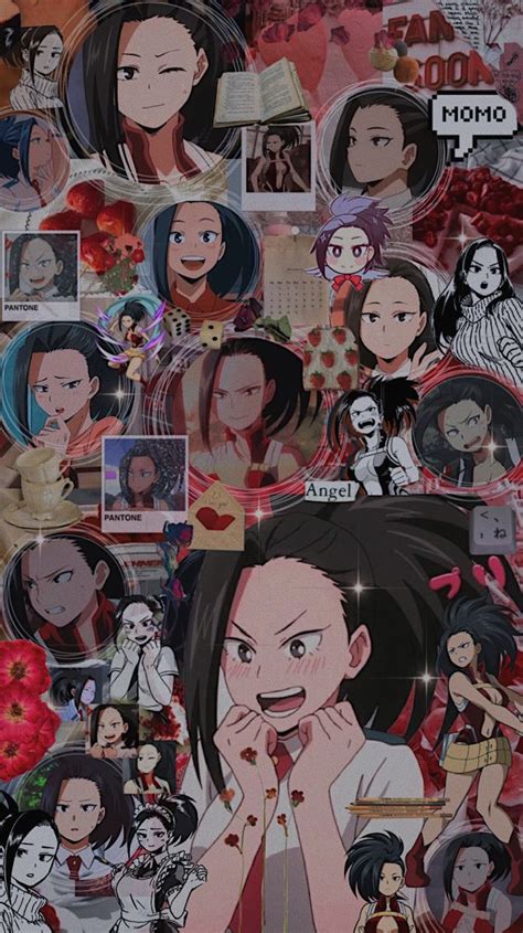 Momo Yaoyorozu Aesthetic Wallpaper In 2021 Anime Anime Wallpaper