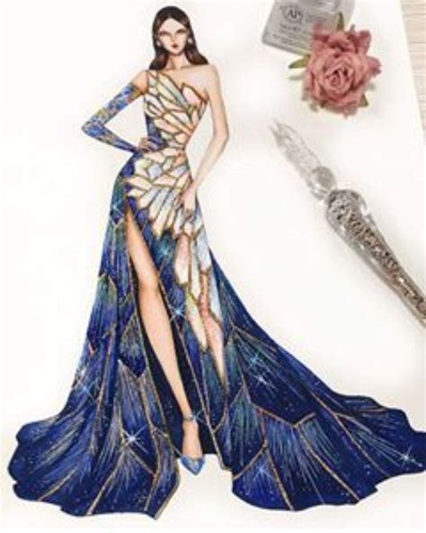 Pin By Dana Popovici On Womens Fashion Fashion Illustration Dresses Fashion Illustration