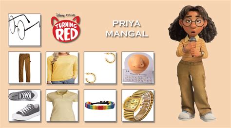 Have Your Own Priya Mangal Costume From Turning Red