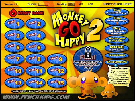 Monkey Go Happy 2 Game
