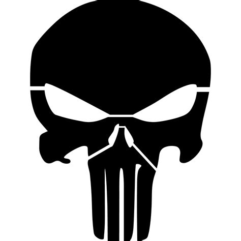 Printable Punisher Skull Stencil Printable Word Searches