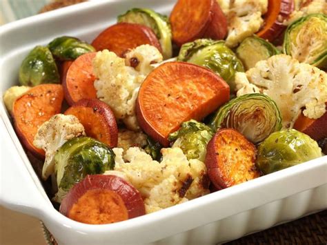 Oven Roasted Mixed Vegetables With A Maple Glaze Vegan Gluten Free