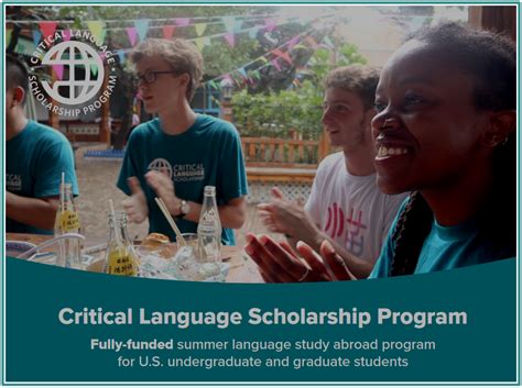 Critical Language Scholarship Program 2024 Form Is Out Apply Now