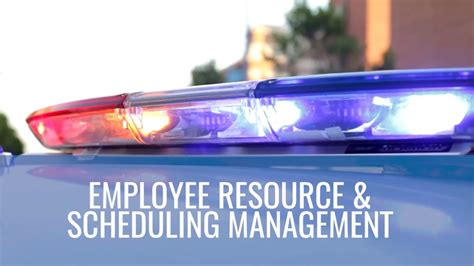 Streamline Police Workforce Management with TargetSolutions Scheduling
