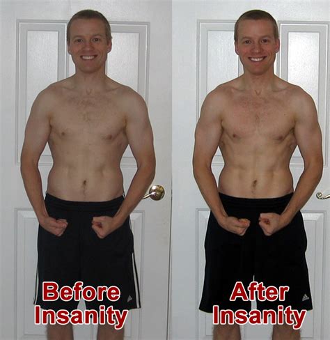 insanity results before and after men