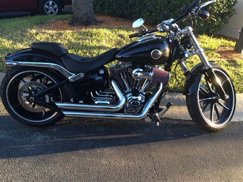 It is a motorcycle that feels especially at home on and around the boulevard. Breakout Exhaust..Intake finally done! - Harley Davidson ...