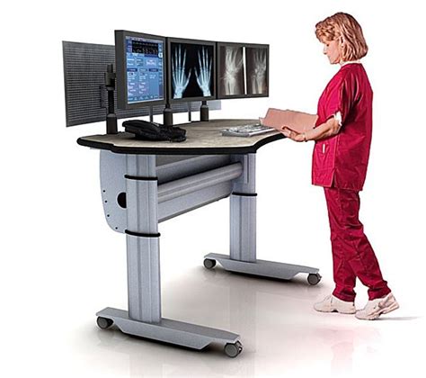 Keep reading to learn about the best standing desks. Radiology Furniture Workstation | Sit to Stand Desk ...