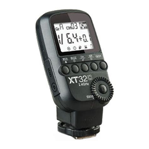 godox xt32c 2 4g wireless 1 8000s high speed sync flash trigger transmitter for canon nikon sony
