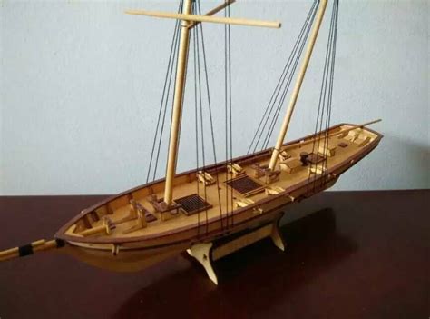 Classics Antique Wooden Sail Boat Model Kits Harvey Boat Collections