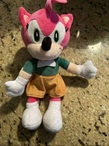 Mavin Super Sonic The Hedgehog Amy Rose Plush Doll 10in Ship From Us