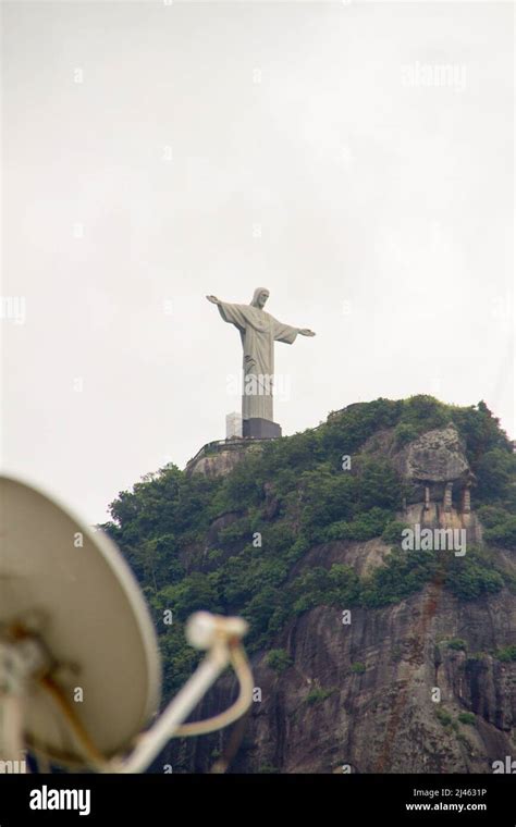 Christ The Redeemer Rio De Janeiro Brazil February 10 2022 Christ