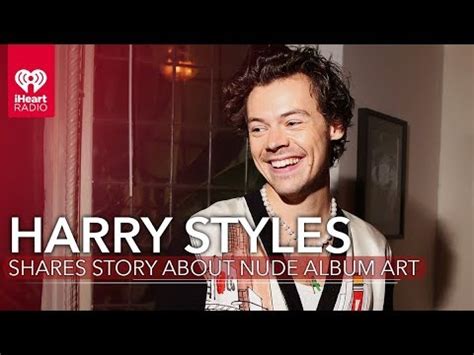 Harry Styles Shares Funny Story Behind Nude Album Artwork Fast Facts Youtube