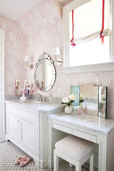 I surprised the girls with a redecorated bathroom. Girl's Bathroom Ideas - Transitional - bathroom - Anne ...