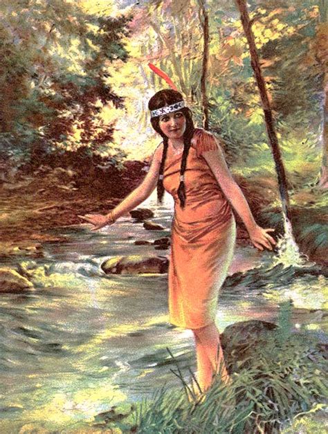 Beatrice Tonnesen Vintage Indian Maiden Prints How Many Were Created