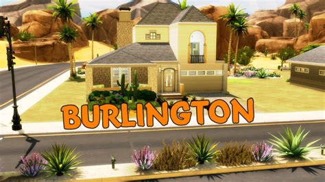 The Sims 4 Speed Build Burlington Youtube