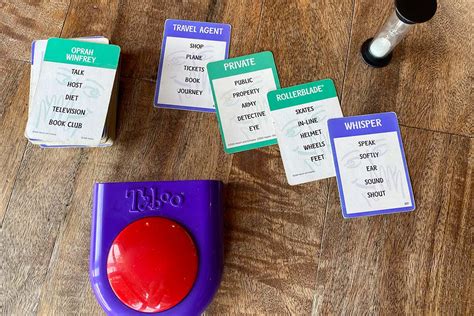 How To Play Taboo Step By Step Rule Instructions Board Game Halv