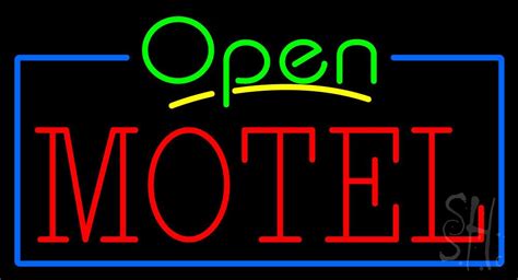 Motel Led Neon Sign Neon Signs Led Neon Signs How To Attract Customers