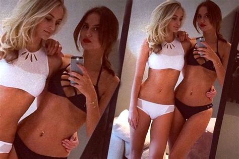 Made In Chelseas Lucy Watson And Sister Tiffany Compare Bikini Bodies