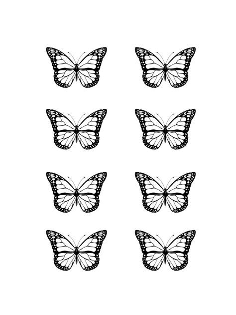 Butterfly Drawing Indie Kids White Butterfly Tattoo Butterfly