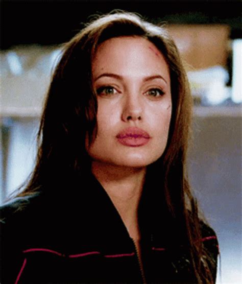 Angelina Jolie Sexy Smirk On GIF GIFDB Com