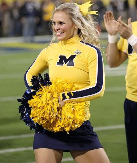 University Of Michigan Dance Team Game Day Uniform By The Line Up