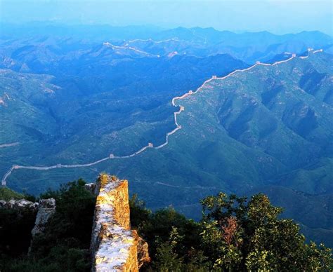 The Great Wall Of China Satelite View Great Wall Of China Wonders Of