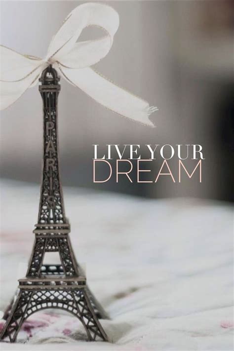 ♔audreylovesparis — Live Your Dream Paris Wallpaper Eiffel Tower