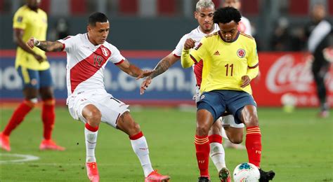 Tras un pedido de la tv, la fpf solicitó que el duelo entre perú y colombia se juegue a las 9:00 de la noche. Qué canal transmite el partido Perú vs Colombia EN VIVO ...