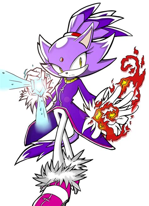 Blaze The Cat By Sonicgirlgamer71551 By Yukiko Snowflake On Deviantart