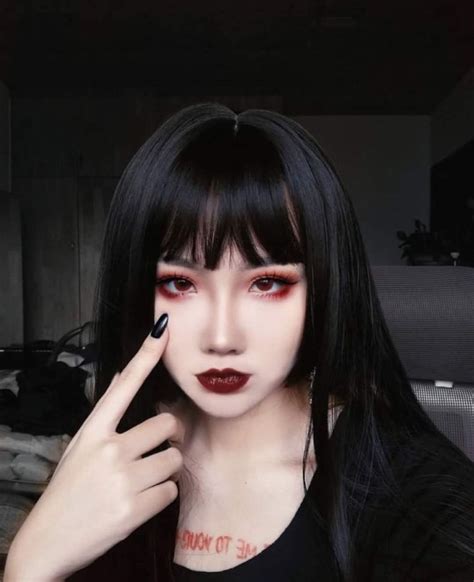 Goth Eye Makeup Gothic Makeup Asian Makeup Asian Vampire Makeup