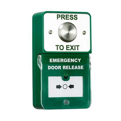 Dual Unit Exit And Emergency Door Release With Alarm