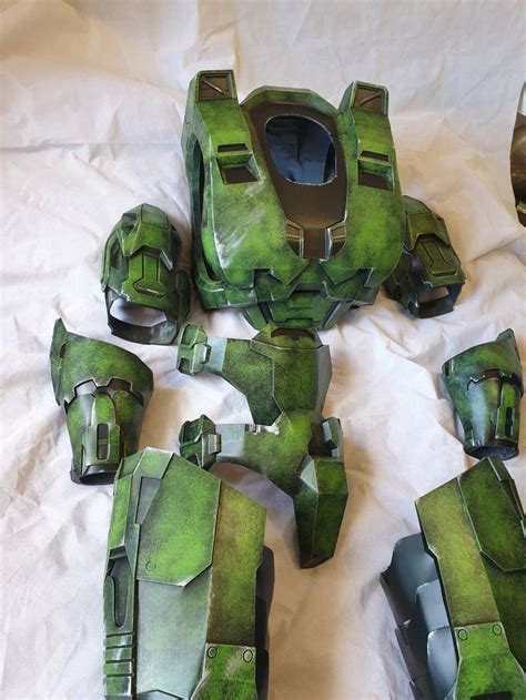 3d Printed Halo 3 Master Chief Cosplay Style Armor Etsy Uk Master