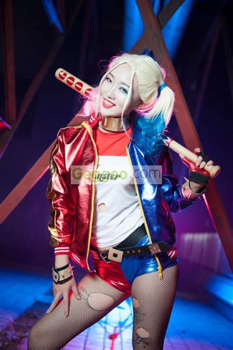 Batman Suicide Squad Harley Quinn Cosplay Costume Whole