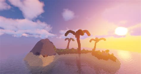 Herunterladen Extreme Survival Island 18 Mb Karte Für Minecraft