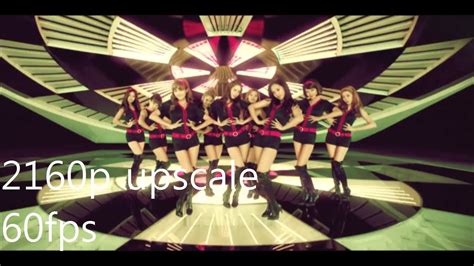 girls generation 소녀시대 hoot 2160p upscale 60fps youtube