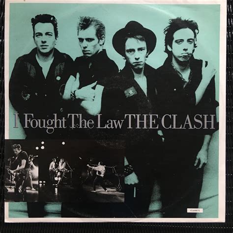 The Clash I Fought The Law Vinyl Etsy