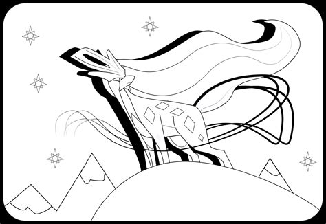 Suicune Coloring Pages
