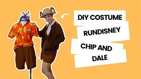 I Made Chip And Dale Rescue Rangers Costumes For The 2022 Rundisney
