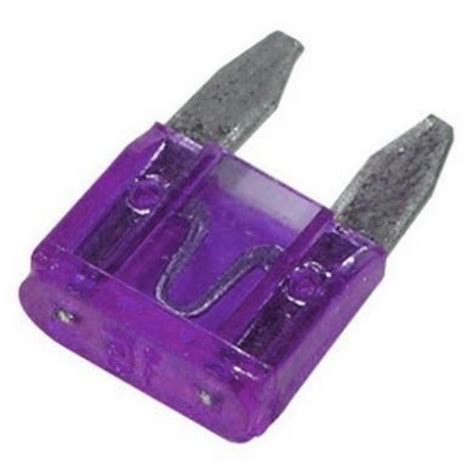 Mini Blade Fuses 3 Amp Purple 3a Purple Mini Small Blade Wedge