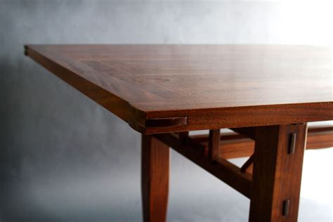 How tall can a custom dining table be? Hand Made Walnut And Sapele Dining Table by Bow River ...