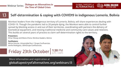 Webinar 13 “self Determination And Coping With Covid19 In Indigenous