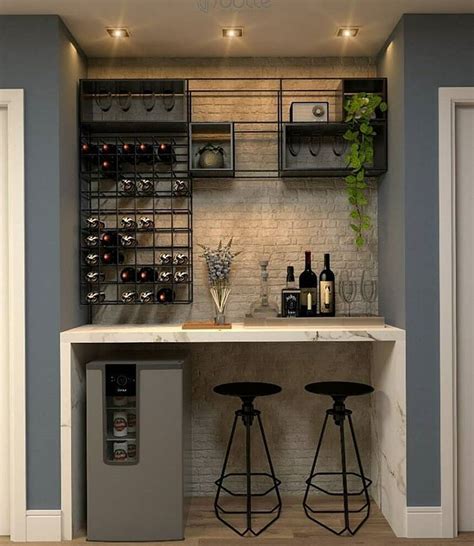 33 Popular Small Home Bar Design Ideas Home Bar Rooms Modern Home