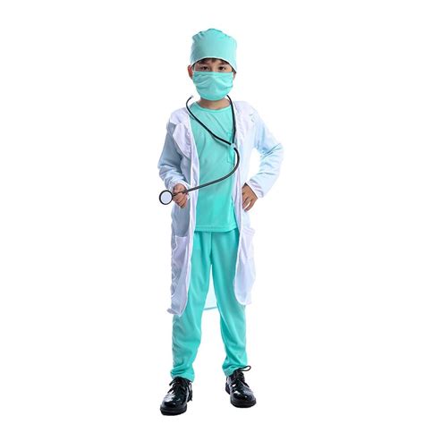 Buy Hospital Doctor Kids Surgeon Uniform Boys Child Career Halloween