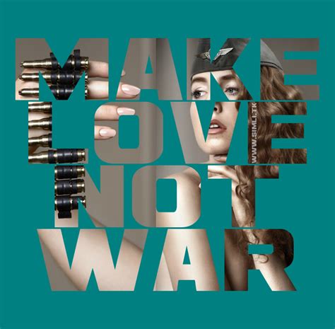 Make Love Not War Naked Girl Re