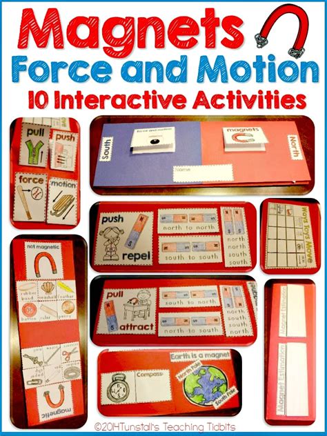Earth's materials and changes (rocks, soil. Magnets, Force, and Motion - Tunstall's Teaching Tidbits