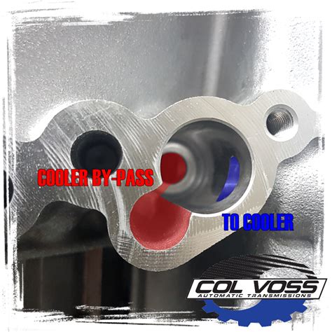 Thermostat By Pass Valve 6r80 Ranger Bt 50 Transmission Cooler — Col Voss